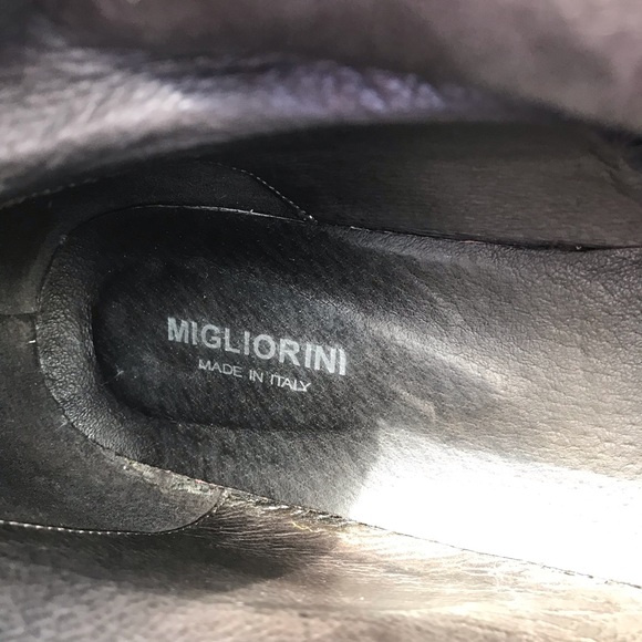 Migliorini Black Tall Boots - Picture 2 of 5